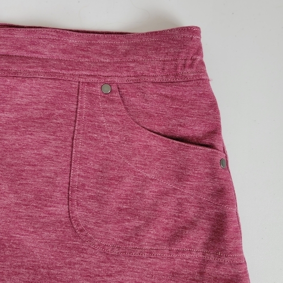 Kuhl Marled Berry Red Mova Cargo Pickleball/Hiking Skort/Skirt Sz XL - Picture 8 of 16